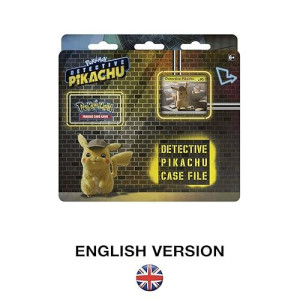 Pokemon Tcg: Detective Pikachu Case File + 3 Booster Pack + A Promo Card + A Metallic Coin