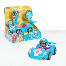 Bubble Guppies Molly'S Fin-Tastic Racer, 4-Inch Molly Figure And Matching Fin-Tastic Racer, Blue, Kids Toys For Ages 3 Up By Just Play