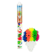 Plus Plus - Mini Maker Tube - Snow Cone - 70 Piece, Construction Building Stem | Steam Toy, Interlocking Mini Puzzle Blocks For Kids