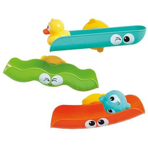 Kidoozie Splish �N Splash Tub Tracks, Bathtime Tub Toy, For Toddlers Ages 12 Months And Older, Multi