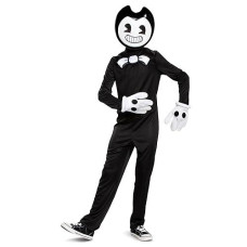 Disguise Bendy & The Ink Machine Classic Child Costume, Large (10-12) , Black