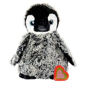 My Baby'S Heartbeat Bear Recordable Stuffed Animals 20 Sec Heart Voice Recorder For Ultrasounds And Sweet Messages Playback, Perfect Gender Reveal For Moms To Be, Penguin
