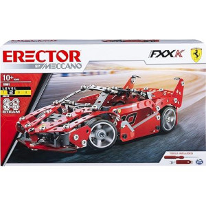 Meccano Erector, Ferrari Fxx-K, S.T.E.A.M. Model Building Kit, For Ages 10 And Up