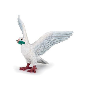 Papo -Hand-Painted - Figurine -Wild Animal Kingdom - Dove -50248 -Collectible - For Children - Suitable For Boys And Girls- From 3 Years Old
