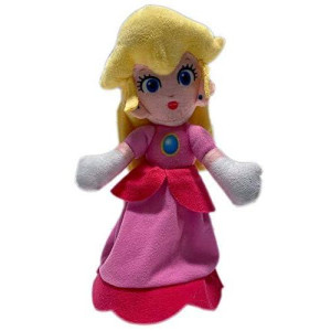 Super Mario Character Princess Peach 8 Inch Stuffed Plush Toy Doll