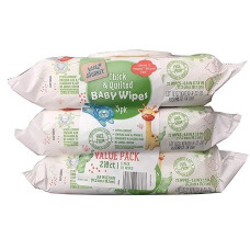 Little Journey Thick And Quilted Baby Wipes Value Pack 218 Ct