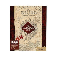 AQUARIUS Harry Potter 1000 Piece Marauders Map Puzzle