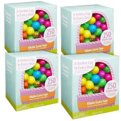 Party City Multi-Colored Fillable Plastic Easter Eggs With Hinge, 1,000 Bulk Count - Blue, Green, Orange, Pink, Purple, Yellow & Metallic Gold Colorful Eggs For Filling With Treats, Candy & Gifts