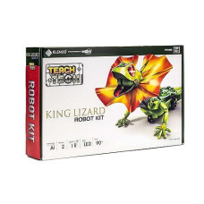 Elenco Teach Tech King Lizard Interactive Lizard Robot Kit Stem Crea