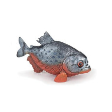 Papo -Hand-Painted - Figurine -Wild Animal Kingdom - Piranha -50253 -Collectible - For Children - Suitable For Boys And Girls- From 3 Years Old
