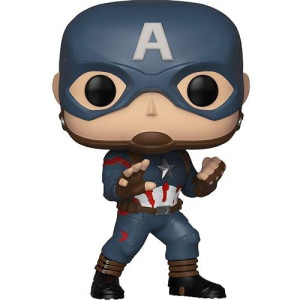 Marvel Avengers: Endgame Pop! Captain America Vinyl Bobble-Head Exclusive
