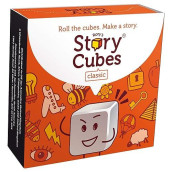 Rorys Story Cubes (Eco-Blister) | Storytelling Game For Kids And Adults | Fun Family Game | Creative Kids Game | Ages 6 And Up | 1+ Players | Average Playtime 10 Minutes | Made By Zygomatic