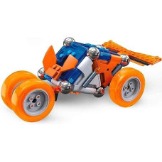 Mega Construx Magnext 4-In-1 Mag-Racers Construction Set With Magnets, Magnetic Building Toys For Kids 81 Pieces, Multi Color