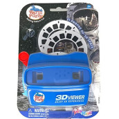 Warm Fuzzy Toys 3D Viewfinder (Space) - Viewfinder For Kids & Adults, Classic Toys, Slide Viewer, 3D Reel Viewer, Retro Toys, Vintage Toys With 3 Reels - Contains 21 High Definition 3D Images