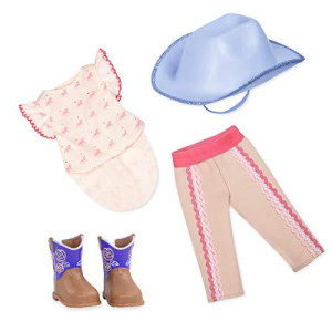 Glitter Girls  Riding at its Best Equestrian Outfit  14-inch Doll Clothes  Toys, Clothes, and Accessories for Girls Ages 3 and Up