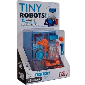 Smartlab Toys Tiny Robots With 15 Ingenious Motorized Builds. Big Science. Tiny Tools.