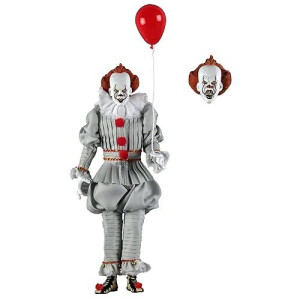 Neca 2017 It: Pennywise - 8" Clothed Scale Action Figure