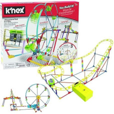 K'Nex Amusement Park In-A-Box - 378 Parts - Motorized Amusement Rides - Ages 7 & Up