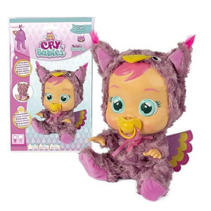 Cry Babies Owl Pajamas (Doll Not Included), Purple