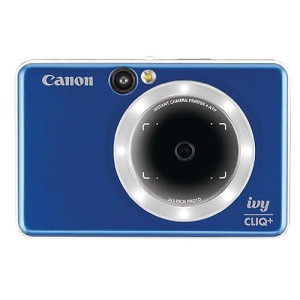Canon Ivy Cliq+ Instant Camera Printer, Smartphone Photo Printer, Via Bluetooth(R), Sapphire Blue