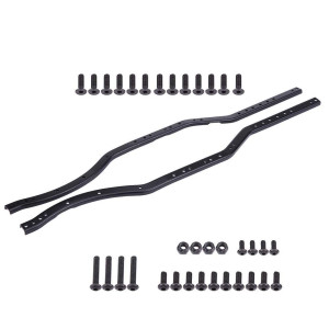 Fosa 2Pcs Steel Chassis Frame Rails For Scx10 90027 Scx10 Ii 90046 90047 Rc Car Crawler With Pack Of Screws