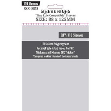 Sleeve Kings Tiny Epic Compatible Sleeves (88X125Mm) - 110 Pack, 60 Microns