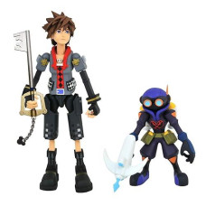 Diamond Select Toys Kingdom Hearts 3: Toy Story Sora & Air Soldier Heartless Select Action Figure Two Pack, Multicolor (Jan198861)