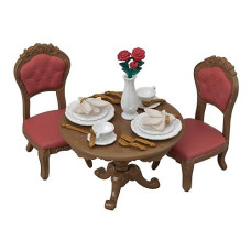 Calico Critters, Town Series, Furniture Sets, Doll House Furniture, Calico Critters Chic Dining Table Set