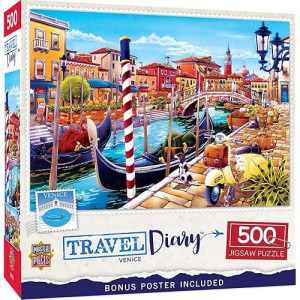 Masterpieces 550 Piece Jigsaw Puzzle For Adults, Family, Or Youth - Venice - 18"X24"