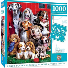 Masterpieces 1000 Piece Jigsaw Puzzle For Adults, Family, Or Kids - Sitting Pretty - 19.25"X26.75"