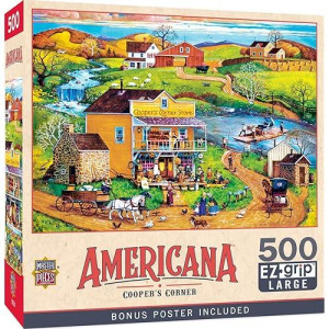 Masterpieces 500 Piece Ez Grip Jigsaw Puzzle For Adults, Family, Or Youth - Labor Day 1909-19.25"X26.75"