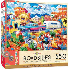 Masterpieces 550 Piece Jigsaw Puzzle For Adults, Family, Or Kids - Off The Beaten Path - 18"X24"