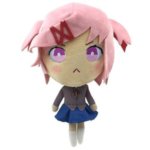 Doki Doki Literature Club Ddlc - Plush Figure (Natsuki)