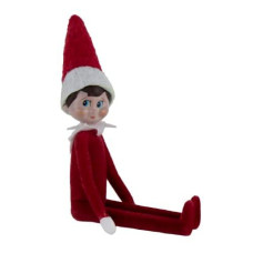 World'S Smallest The Elf On The Shelf A Christmas Tradition - Boy Scout Elf With Blue Eyes, 4 Inch