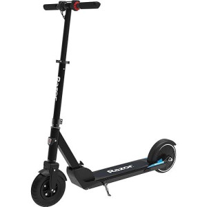 Razor E Prime Air Adult Electric Scooter - Up To 15 Mph, 8" Air Filled Front Tire, Rear Wheel Drive, 250W Brushless Hub Motor, Lightweight Aluminum Frame, Anti-Rattle System, Foldable