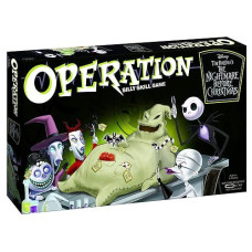 Operation Disney The Nightmare Before Christmas Board Game | Collectible Operation Game | Featuring Oogie Boogie & Nightmare Before Christmas Artwork, 1+ Players