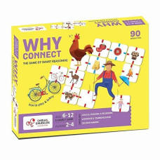 Chalk And Chuckles Board Game - Why Connect Educational And Family Game For Kids Age 6-12 Years, Speech Therapy Tool