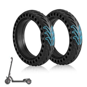 Mi Scooter Tires, Ourleeme Electric M365 Scooter Tire Honeycomb Design,8.5In Rubber Solid Tire Front/Rear Tire,Replacement Wheels For Scooter