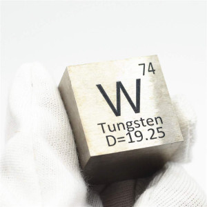 1 Tungsten cube W 9995% Wolfram Heavy Metal for Periodic Table collection geeks Element Hunter DIY Display