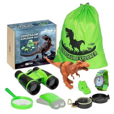 Dinosaur Action Figures Play Set - Storage Bin Toy Box, Dino Play Mat - 7" Large Jurassic World Dinos - Action Figure, Kid Gifts, Party Toys - Interactive Dino Toy Playset For Kids Birthdays & Parties