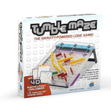 Blue Orange Tumble Maze Logic Game Brown/A
