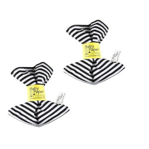 Baby Paper - 2 Pack Of Crinkly Baby Toy - Black & White Stripe