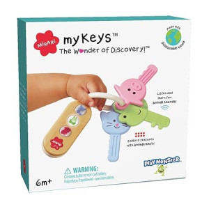 Mirari Mykeys - The Wonder Of Discovery! - Colorful Play Keys With Light And Sound - 6M+
