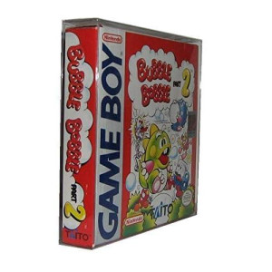 10 Box Protectors Clear Plastic Sleeve Cib Game For Gameboy Virtual Boy