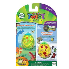 Leapfrog Rockit Twist Dual Game Pack: Dinosaur Discoveries And Banzai Beans Showdown