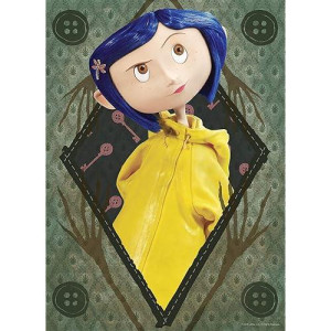 Coraline "Be Clever" 1000 Piece Puzzle | Celebrate Coraline'S 10Th Anniversary With This Premium Jigsaw Puzzle | Featuring Coraline Jones From Laika Studios Movie Coraline
