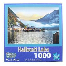 Puzzle Mate - Hallstatt Lake - 1000 Piece Jigsaw Puzzle
