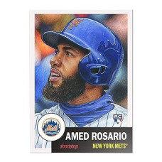 Ny Mets #23 Amed Rosario Mlb Topps Living Set Card
