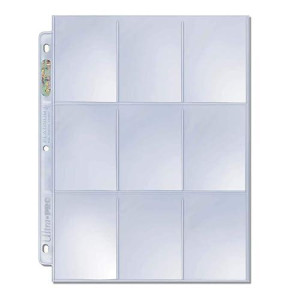 Ultra Pro Platinum Series 9-Pocket Pages For Trading Cards (50 Ct)