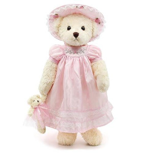 Oitscute Teddy Bears Baby Cute Soft Plush Stuffed Animal Toy For Girl Women 16 (Pink Lace)